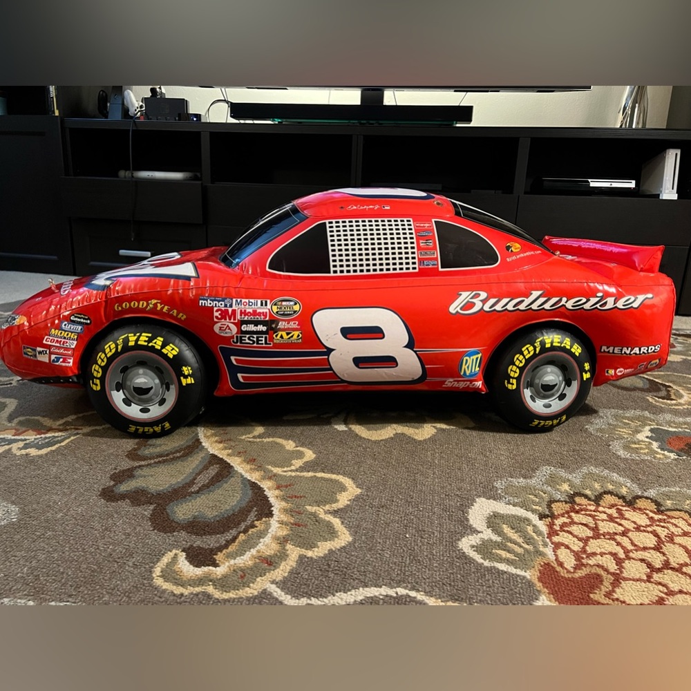 NASCAR Dale Earnhardt Jr blow up Car